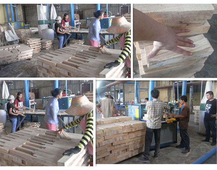 方木多片鋸60型-柬埔寨-短料加工現場